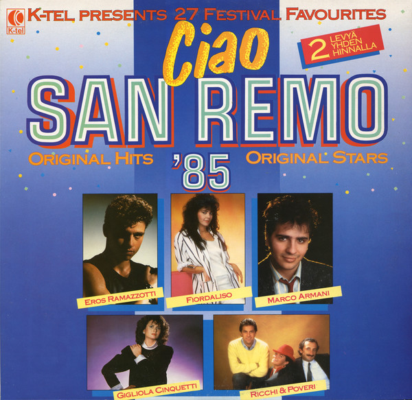 Various Artists Ciao San Remo '85 / Sanremo '85